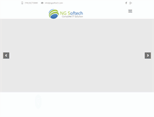 Tablet Screenshot of ngsoftech.com